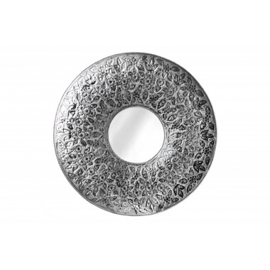 Lustro ścienne Unique 81cm srebrne / 41759
