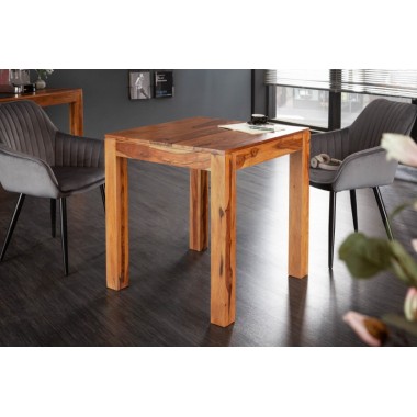 Invicta Lagos Stół barowy Sheesham 70cm / 36746