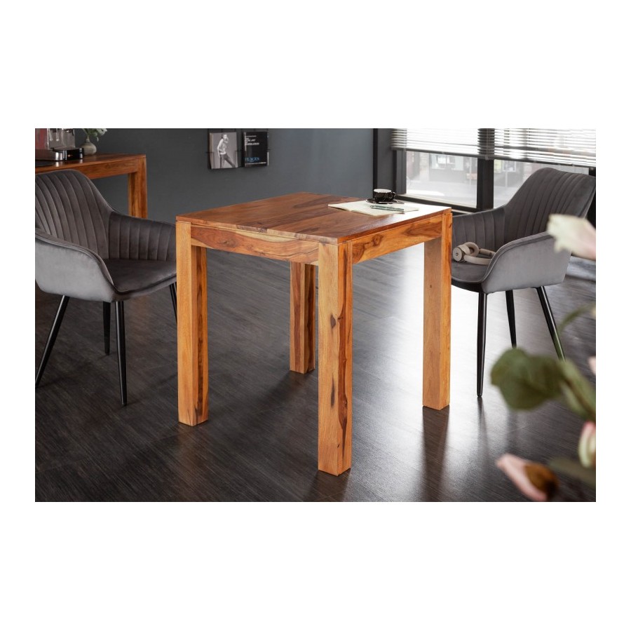 Invicta Lagos Stół barowy Sheesham 70cm / 36746