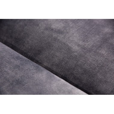 Invicta Chesterfield Sofa 3-osobowa MODERN BAROCK ciemnoszary aksamit 235cm / 45972