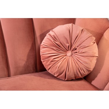 Sofa ARIELLE 220cm aksamit stary róż / 40750