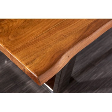 Invicta MAMMUT Stolik kawowy akacja blat 40mm brązowy 110cm / 6539738