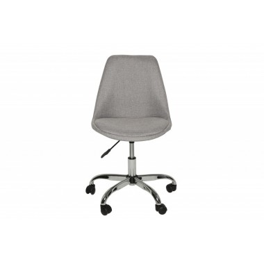 Krzesło biurowe SCANDINAVIA jasnoszare 57cm / 39298