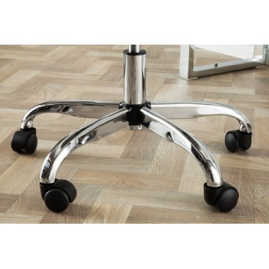 Wohnling Krzesło biurowe SCANDINAVIA czarne 45cm / SPM1.422