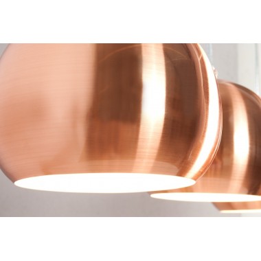 Lampa wisząca Copper Ball 3 z regulacją wysokości / 22975