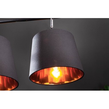 Lampa wisząca Levels czarne złoto 100cm / 40037