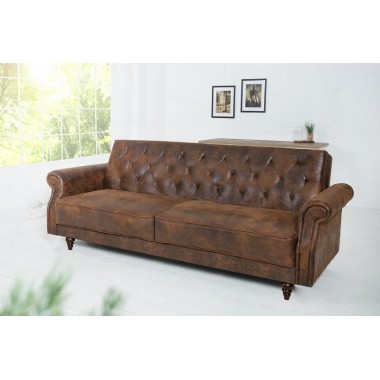 Sofa rozkładana MAISON BELLE II 220cm antyczny brąz...