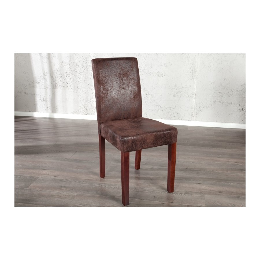 Krzesło Genua coffee w stylu vintage / 22207