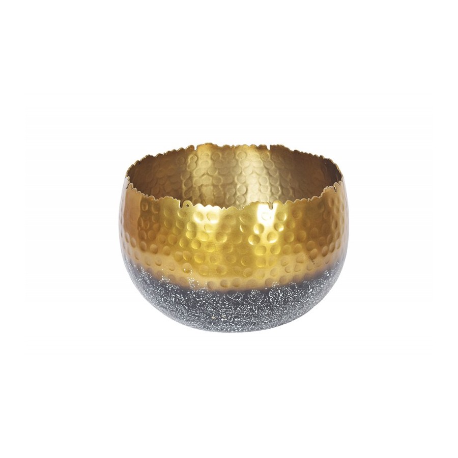 Misa dekoracyjna Orient złota z patyną 18cm / 41562