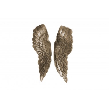Invicta Dekoracja ścienna skrzydła Anioła antyczny brąz 65cm / 38437