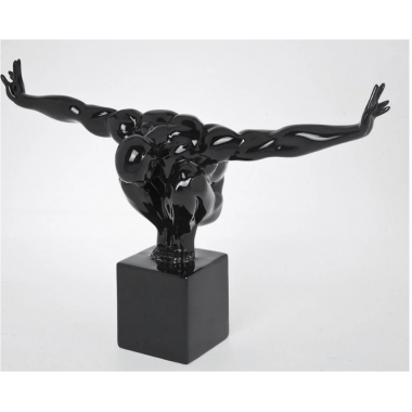 Kare Figurka dekoracyjna Deco Object Athlet Black Small 43cm / 30796