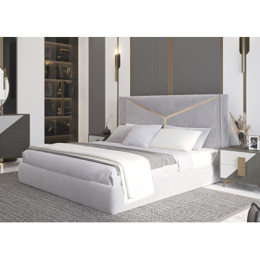 Włoskie łóżko tapicerowane Morfeo ze schowkiem 160 x 200cm / M0002