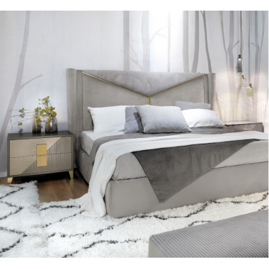 Włoskie łóżko tapicerowane Morfeo KING SIZE 194 x 205cm / M0006KS