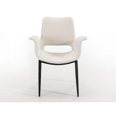 Schuller Krzesło tapicerowane SOWA białe 67cm / 863952