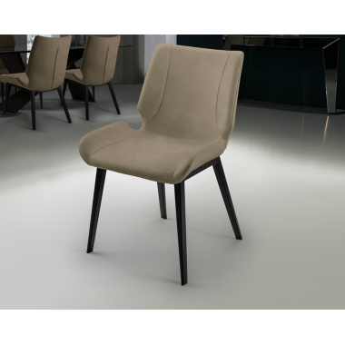 Schuller krzesło tapicerowane KIARA beżowe 54cm / 297257