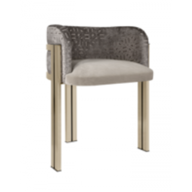 Hiszpańskie krzesło tapicerowane Marie 60cm / CIH