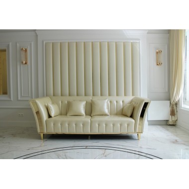 DIAMANTE WŁOSKA SOFA 3 OSOBOWA SKÓRZANA EKSKLUZYWNA 235cm / Adora