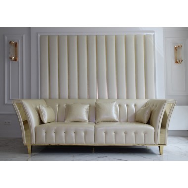 DIAMANTE WŁOSKA SOFA 3 OSOBOWA SKÓRZANA EKSKLUZYWNA 235cm / Adora