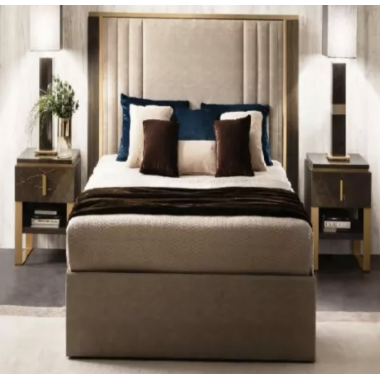 Essenza Włoskie łóżko tapicerowane Twin Size 120x190cm / EssenzaAdora