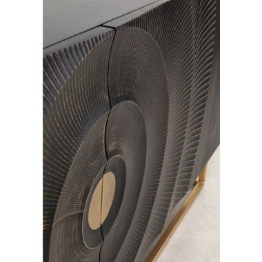 Kare Komoda MADEIRA GOLDEN SUNSET brązowe mango 76 x 140  x 30cm / 86565