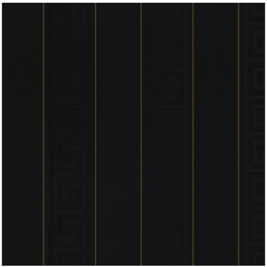 Tapeta VERSACE III Greek Motiv Stripe black 93524-4