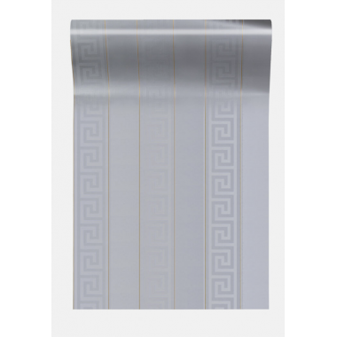 Tapeta VERSACE V Greek Motiv Stripe silver 93524-5