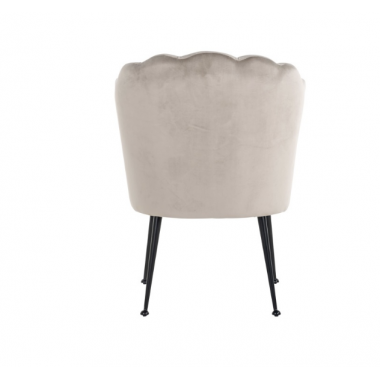 Krzesło tapicerowane PIPPA khaki velvet 66cm / S4445 B KHAKI VELVET