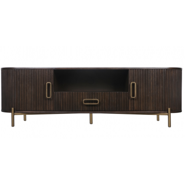 Szafka TV LUXOR brązowy dąb 180 x 56 x 45cm / 7753