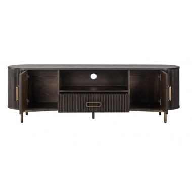 Szafka TV LUXOR brązowy dąb 180 x 56 x 45cm / 7753