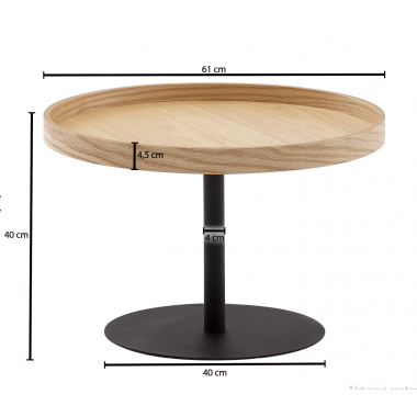 Wohnling Stolik kawowy PURE WL6.497