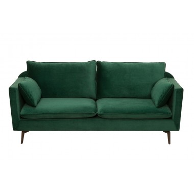 Sofa FAMOUS 3 osobowa 210cm zielony aksamit / 39025
