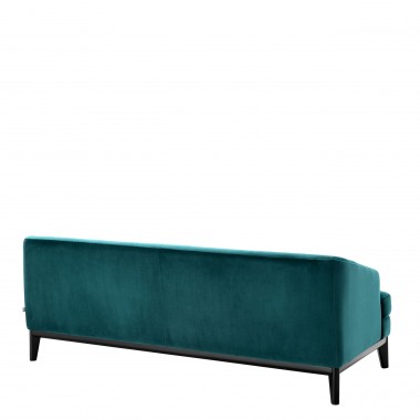 Sofa MONTEREY savona sea green velvet / retro stylet / retro styl