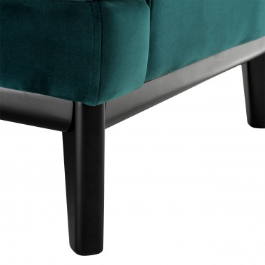 Sofa MONTEREY savona sea green velvet / retro stylet / retro styl