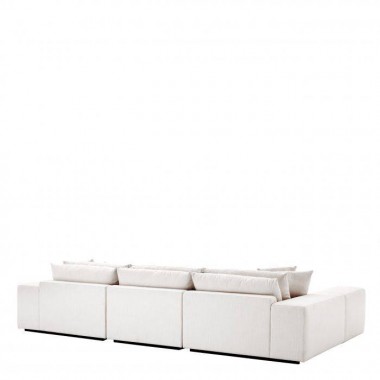 Sofa VISTA GRANDE Lounge avalon white / ognioodporna