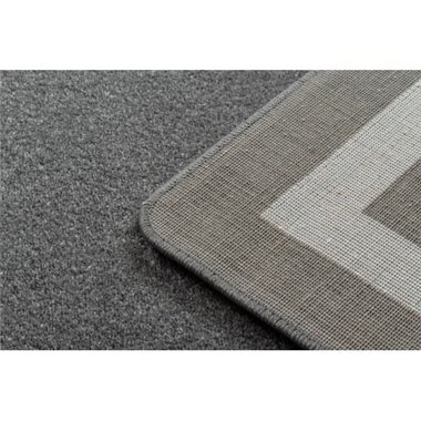 Dywan HAMPTON Ramka szary 120x170 cm