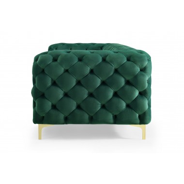 MODERN BAROCK Sofa  240 cm zielono złota / 39312