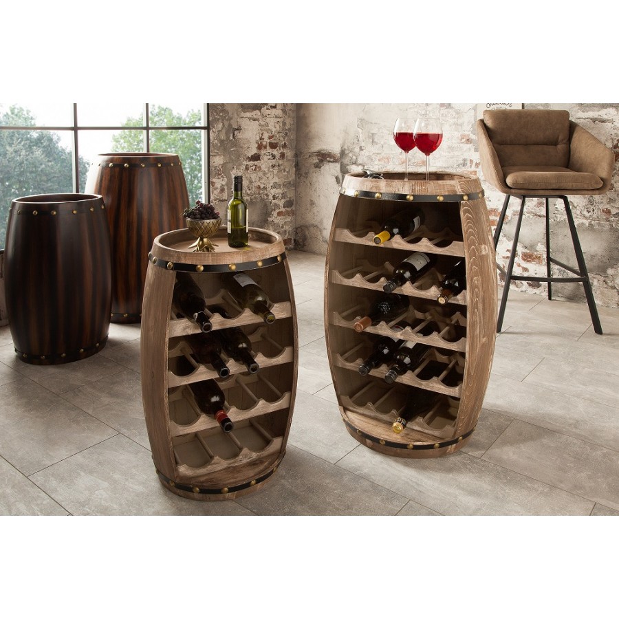 BODEGA Stojak /Barek  na wino 60 cm kolor naturalny / 38964