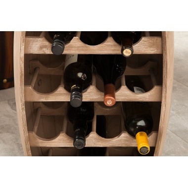 BODEGA Stojak /Barek  na wino 60 cm kolor naturalny / 38964