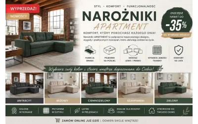 Narożniki APARTMENT – więcej miejsca, więcej komfortu, więcej możliwości